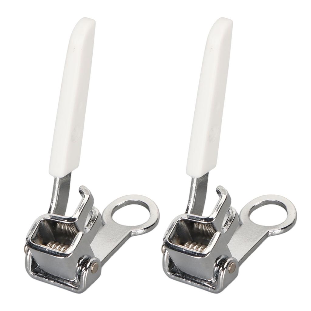 2PCS Embroidery Darning Foot Stainless Steel Embroidery Presser Foot for Singer 4452 44S 6180 6160