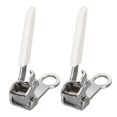 2PCS Embroidery Darning Foot Stainless Steel Embroidery Presser Foot for Singer 4452 44S 6180 6160