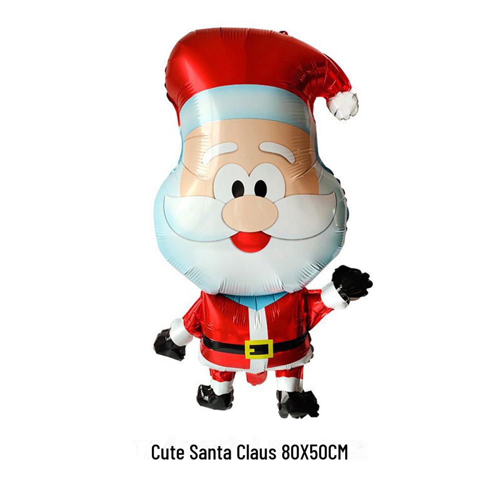 Christmas Tree Snowflake Aluminum Film Balloons for Party Decoration