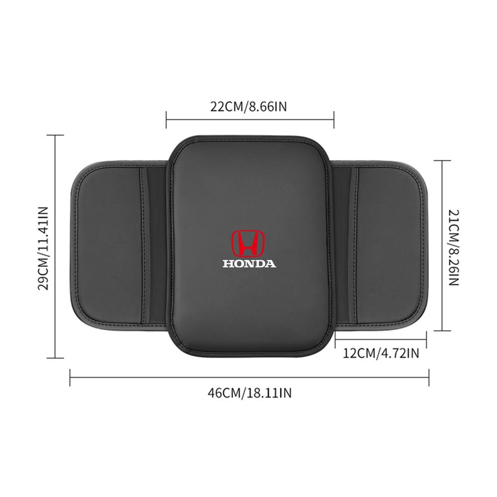 Car Seat Armrest Box Protector Cushion Storage Box Cover Pad For Honda Odyssey Spirior CR-V Civic HR-V City Accord Accessories LR0  sdwp2