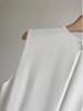 Elegant High-End V-Neck Sleeveless Dress for Women - Spring/Summer Three-Tone Acetate Wide Flare Skirt