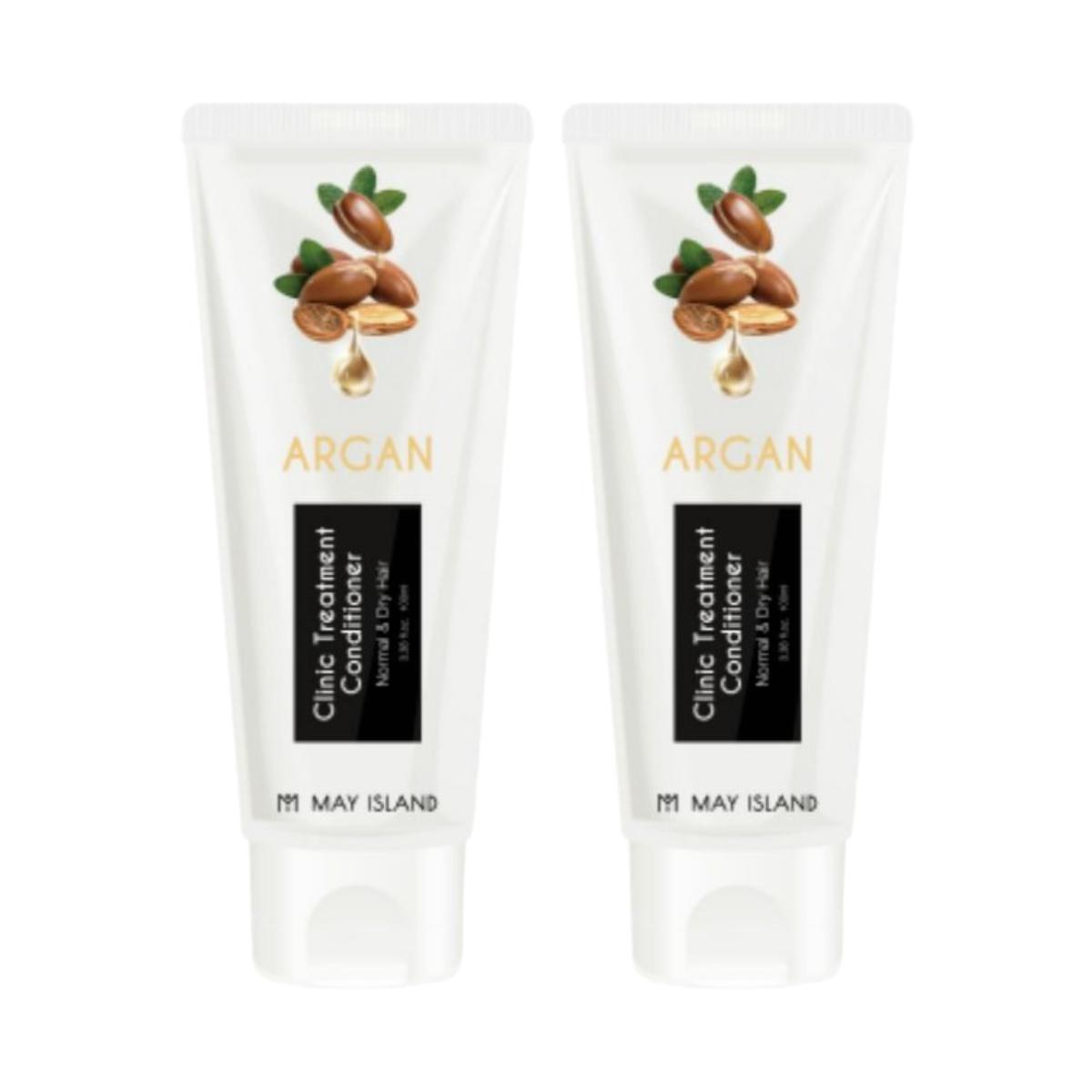 May Island Professional Clinic Treatment Conditioner Argan Nourishing Daily Hair Care 100ml*2ea