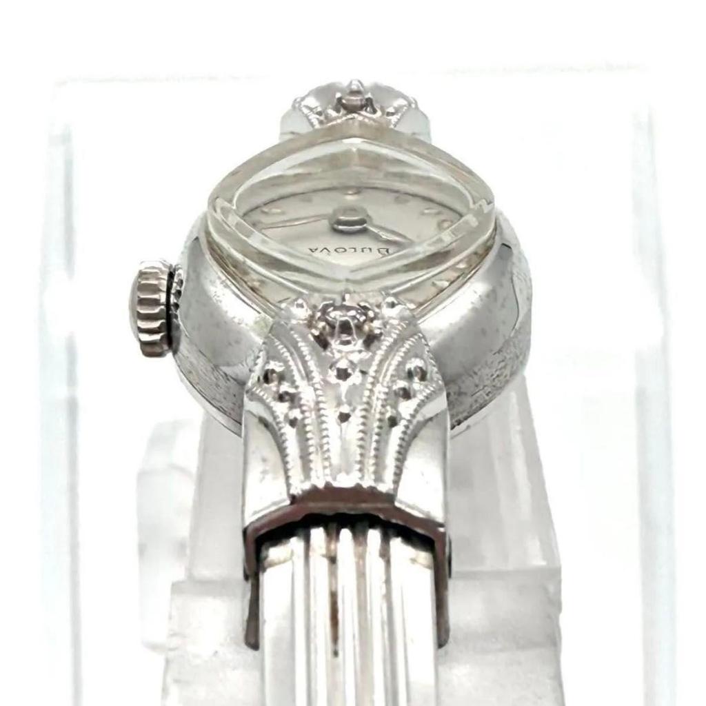 Used A012 BULOVA Antique Bangle Type Ladies Watch