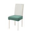 Waffle Knit Waterproof Elastic Half Chair Cover - Solid Color Back & Seat Slipcover