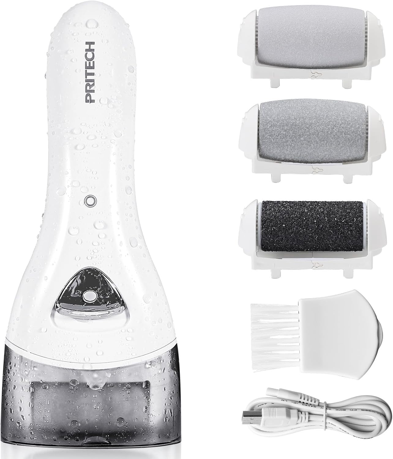 Callus Removers Rechargeable,Portable Electronic Foot File Pedicure Tools, Electric Callus Remover Kit, United States