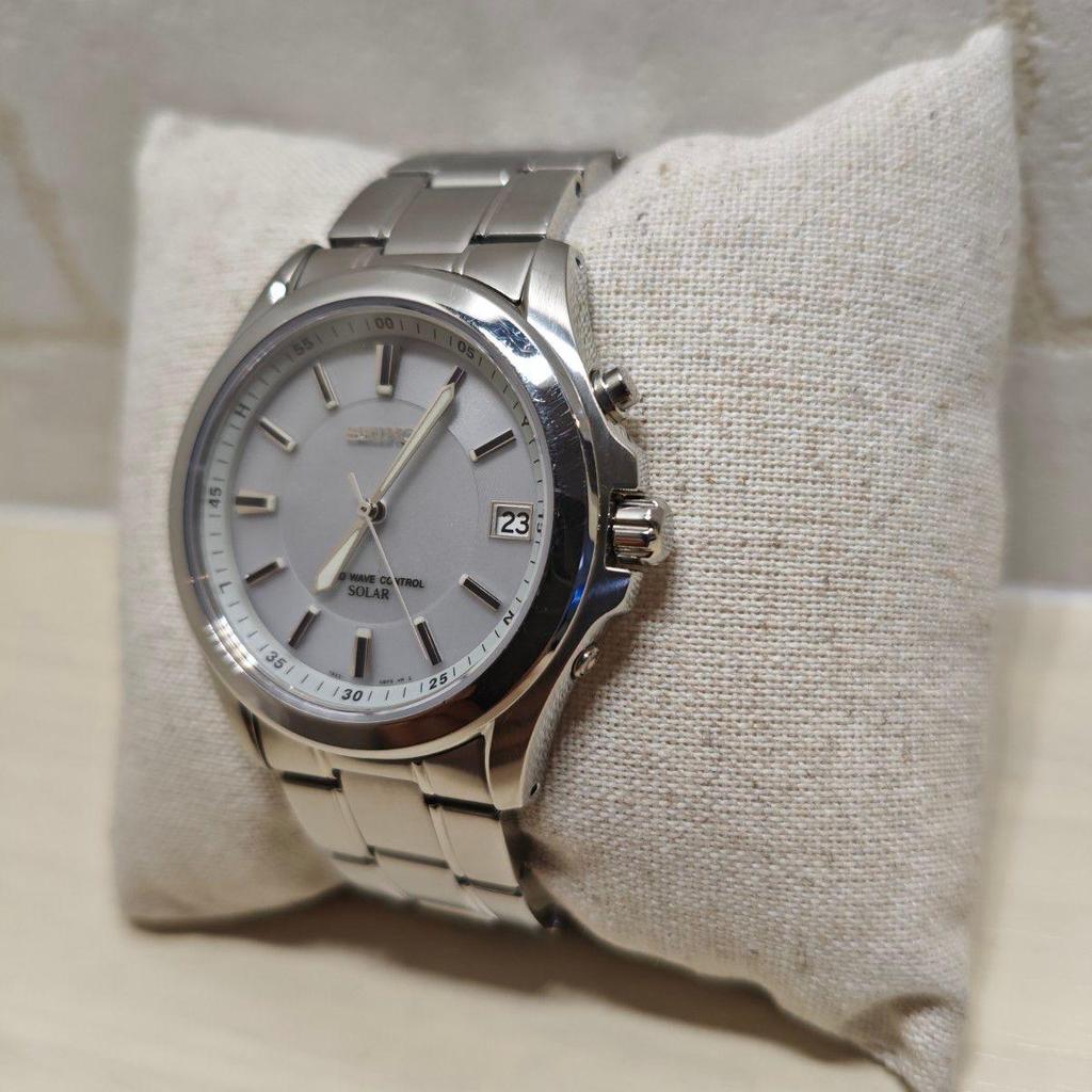 Used SEIKO Seiko watch radio solar 7B22-0AY0 RADIO WAVE CONTROL SOLAR [operating]