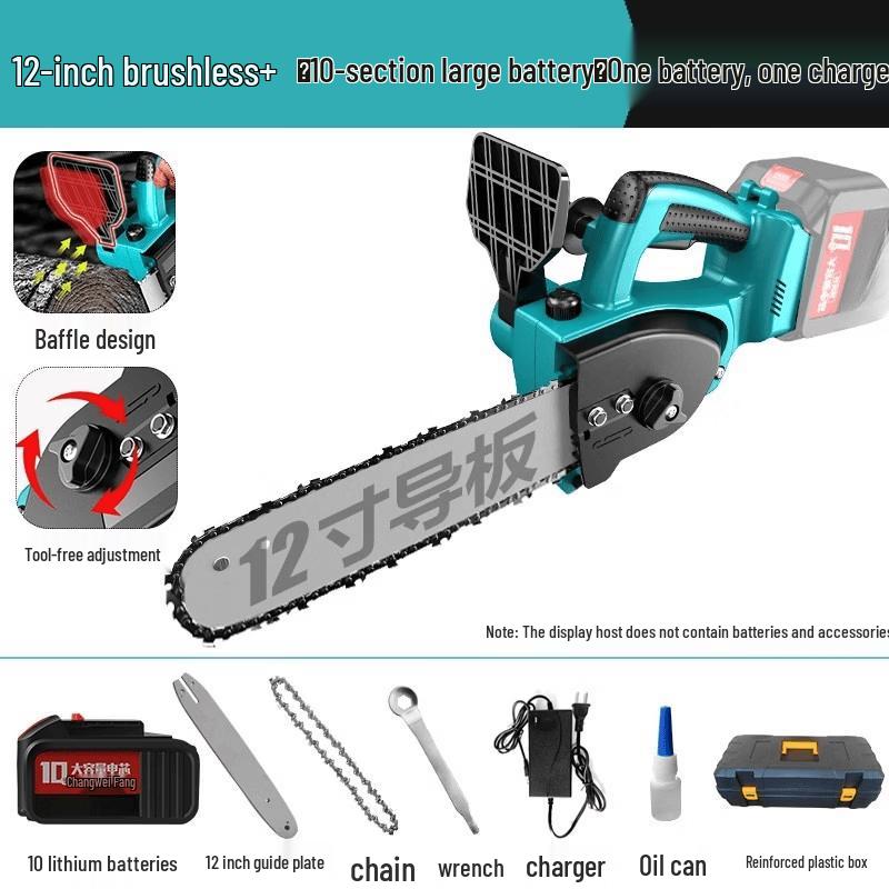 Jiaxuer Brushless Handheld Electric Chainsaw CN Plug (adapter Included)