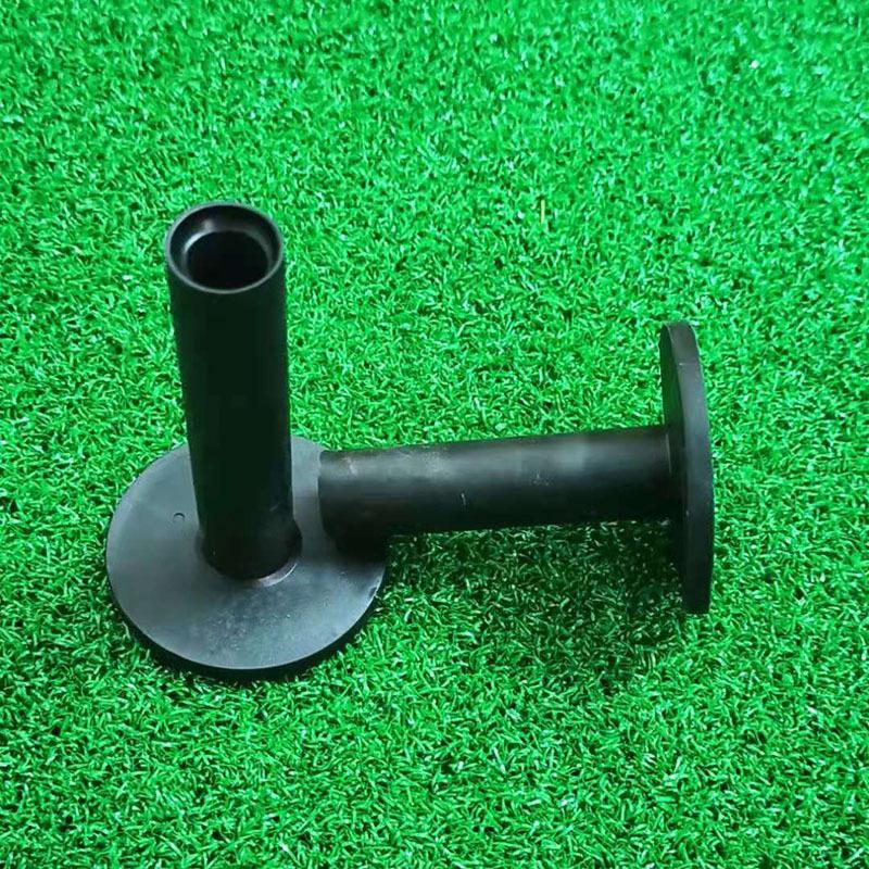Rubber Golf Tees Golf Ball Tees Holder Tool for Indoor Outdoor Training Practice Mat Height 68mm