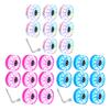 Roller Skate Wheel with Wrenches, Quads Roller Skate Wheel Double Row Skating Skateboard Quads Skate Replacement Wheels