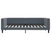 Vidaxl Sofa Z Funkcją Spania, Ciemnoszara, 100X200 Cm, Aksamit