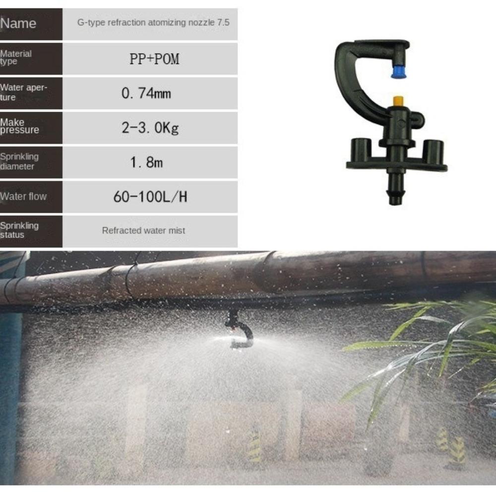 20pcs 180/360 Degree Garden Sprinklers Micro Sprinkler Hanging Nozzle Garden Irrigation