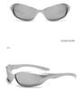 Y2K Punk Sports Sunglasses For Men Women Future Sense Integrated Sun Glasses Brand Designer Vintage Shades UV400 Fashion Goggle