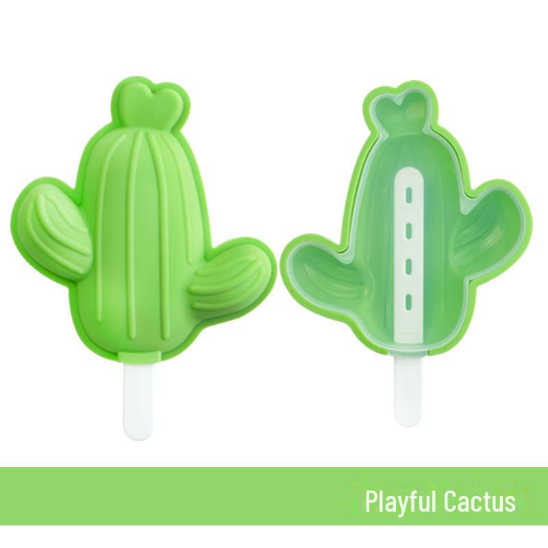 

Силиконовые формы для мороженого и эскимо: Дизайн ананаса, арбуза, кактуса