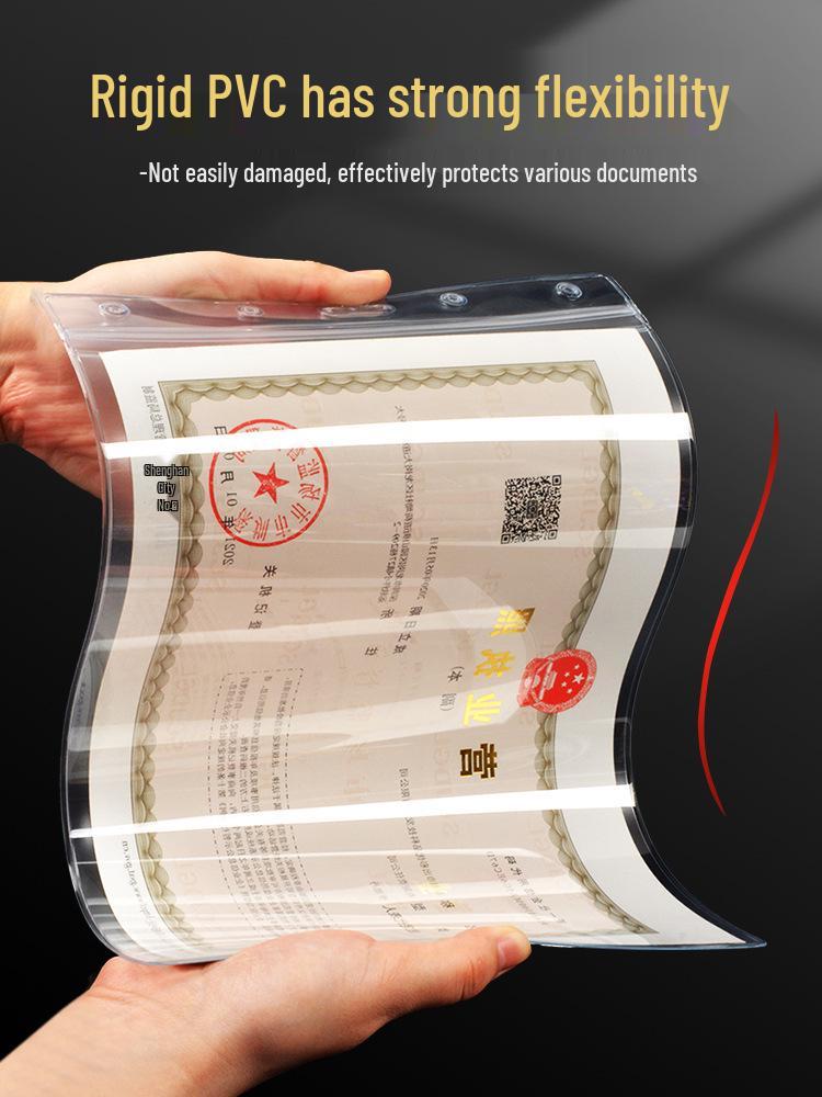 Waterproof A4 Business License & Food Hygiene Certificate Display Frame