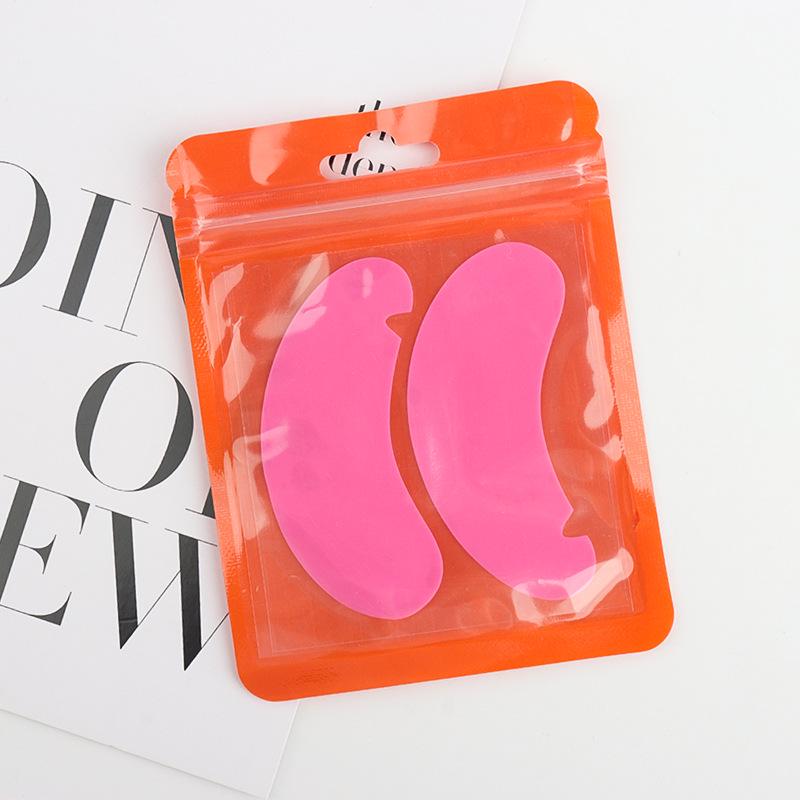 U-Shaped Silicone Eyelash Perming Pads & Extension Tools - Beauty & Isolation Eye Patches