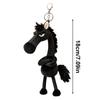 2026 Horse Purse Charm Cute Plush Decoration Pendant Cute Keychain Year Of The Horse For Backpack Boyfriend Friend Girl Women