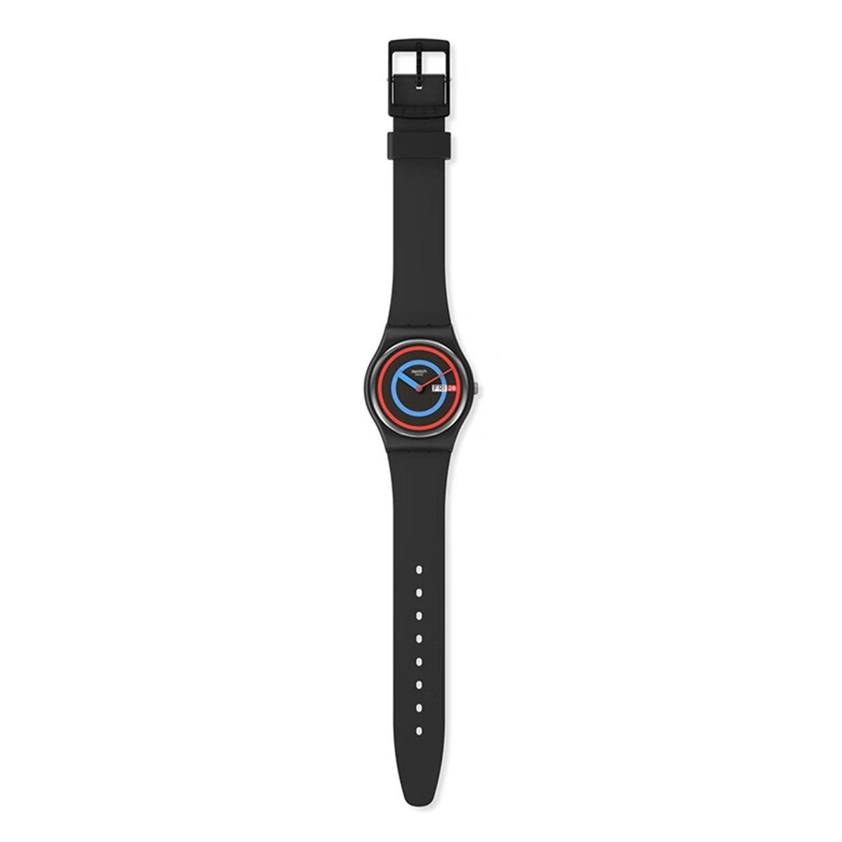 SWATCH Unisex Gent Series 34mm Black Watch SO28B706 SO28B706 SO28B706