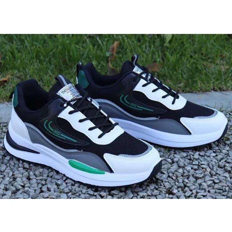 Men's Sneakers 2024 Summer Mesh Casual Breathable Shoes Men's New Outdoor Sneakers Sports Leisure Men Fashion Non-slip Shoes