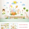 Kids Room Wall Stickers Cartoon Nursery Decoration Self Adhesive Removable Decor for Kindergarten Baby Bedroom Classroom