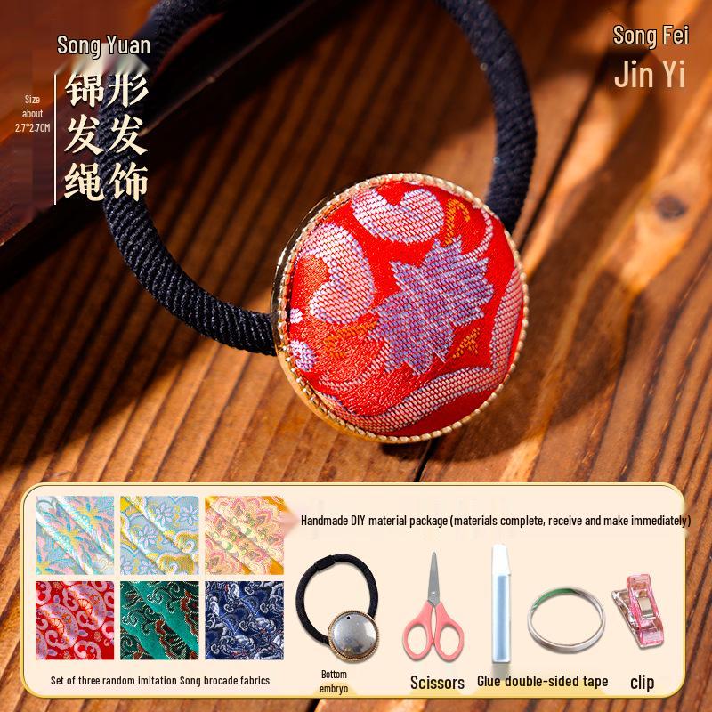 Retalhos de Tecido Brocado Jacquard Estilo Chinês para Sachê DIY e Artesanato