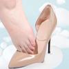 Coussinets de talon en forme de T pour femmes: Empêcher les chaussures de glisser et protéger contre l'usure. Ajuster les chaussures demi-pointure de grand à petit.