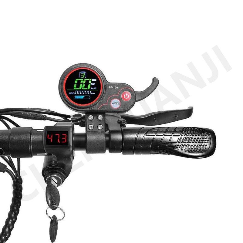 LED Display Gasgreb Instrument TF-100 5-pins til Kugoo M4 Pro Elektrisk Løbehjul E-Scooter Tommelfinger Tilbehør Gashåndtag 2