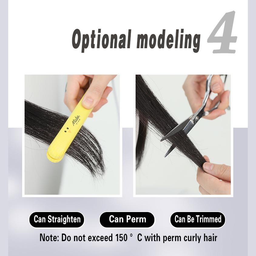 Women's 32cm Short Hair Headcover Short Straight Hair Simulation Hair Beauty Decoration Headwear Wig