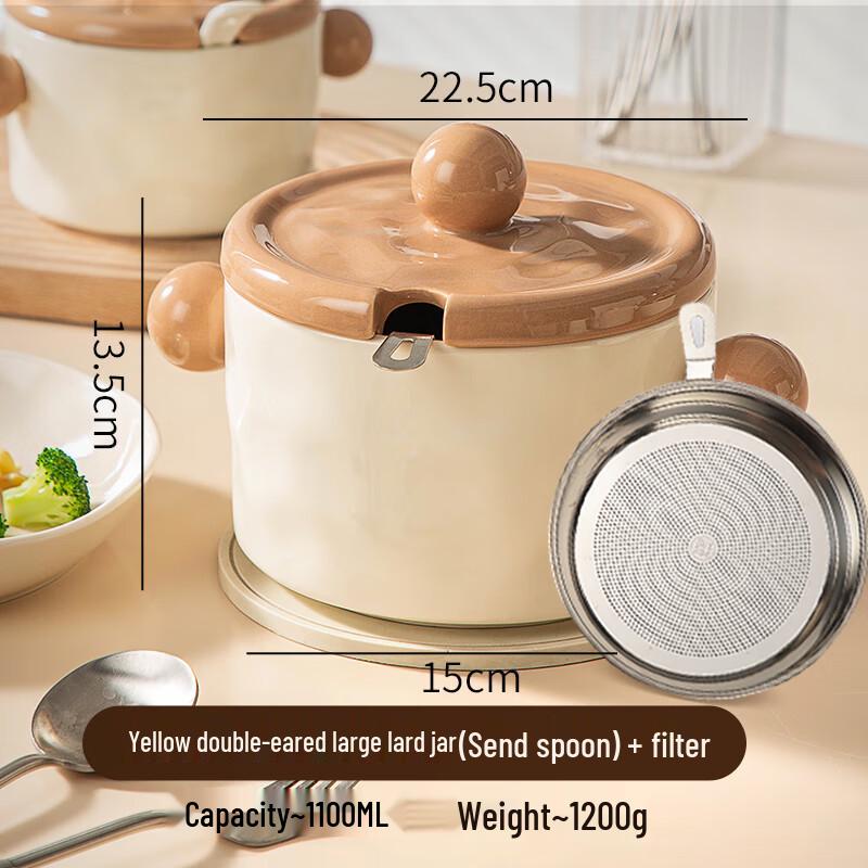 

Food Grade Ceramic Oil Storage Pot
