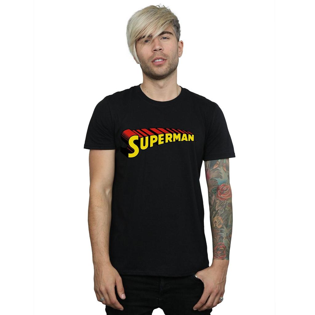 DC Comics Mens Superman Telescopic Loco T-Shirt