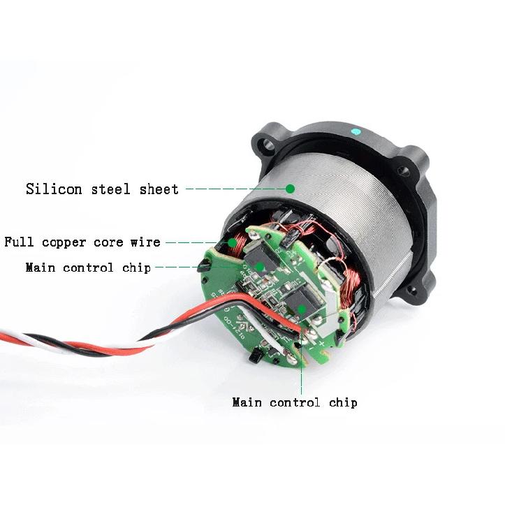 FREEZEMOD computer water cooling brushless DC water pump with speed line damping ceramic shaft core. PU-SC600