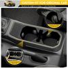 Cup Holder Coaster For 2018-2025 Jeep Wrangler JL JLU 4XE/Gladiator JT Cup Holder Ert Mat Pad, Non-Slip Liner For 18-25 Wrangler JL JLU 4XE Interior