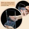 Moldes para Dar Forma a Tartas de Queso, Molde Rectangular para Hornear con Tapa para Tiramisú, Herramienta Transparente de Acrílico para Postres, Recipiente para Tartas para Reposteros Caseros y Preparativos de Fiestas