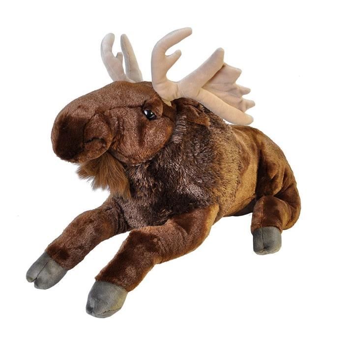 Peluche elan 76 cm couche