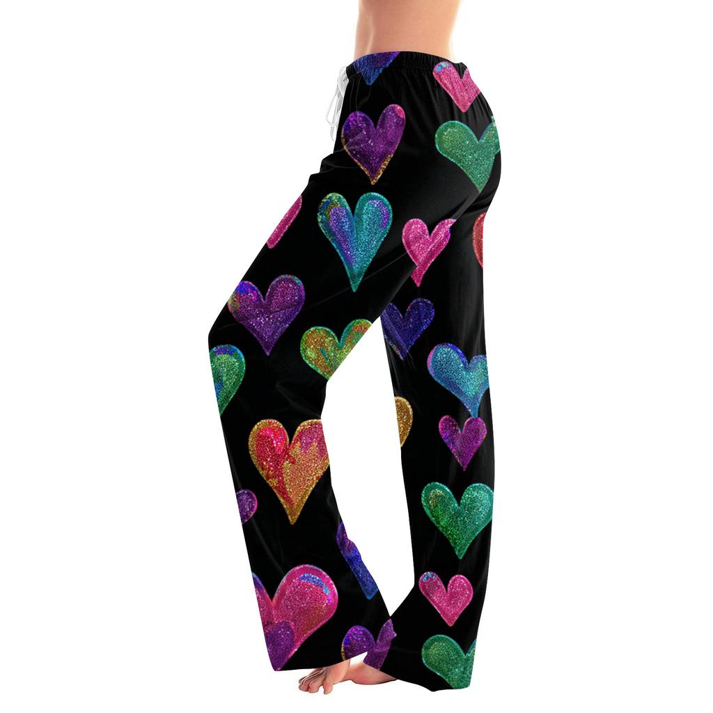 Women's Fashion Loose Casual Printed Casual Pants