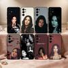Schauspielerin M-Megan F-Fox Handyhülle Schwarzes Silikon Weich Für Samsung S25,S24,S21,S22,S23,S30,Ultra,S20,Plus,Fe,Lite