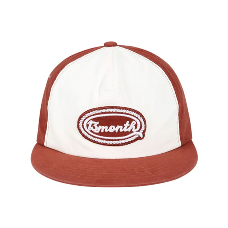 

13MONTH Two-tone Logo Ball Cap (red) FREE