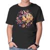 Unisex Crew Neck T-Shirt Christmas Express Graphic Short Sleeve Casual Tee