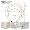 New Madonna Halo Hair Crown Handmade Pearl Funny Dressing Headwear Retro Lolita Crown Headband