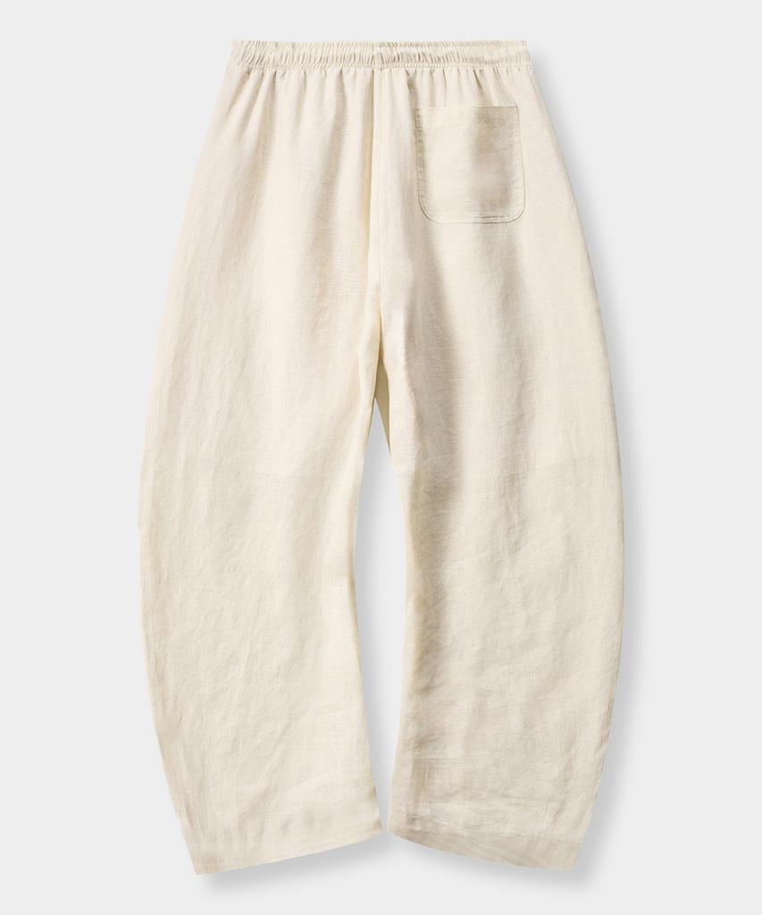 Dimiteulibeullaeg [10Th Anniversary Special] © Everyone'S 100% Linen Curved Pants_3 Colors
