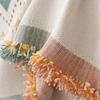 Bohemia Sofa Throw Blanket with Tassle Universal Anti-cat Scratch Sofa Protection Cover Couch Blanket Carpet Travel Rug