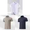 Polo Shirt Men Women Ice Silk Summer Breathable Sport Tshirt For Running And Cycling