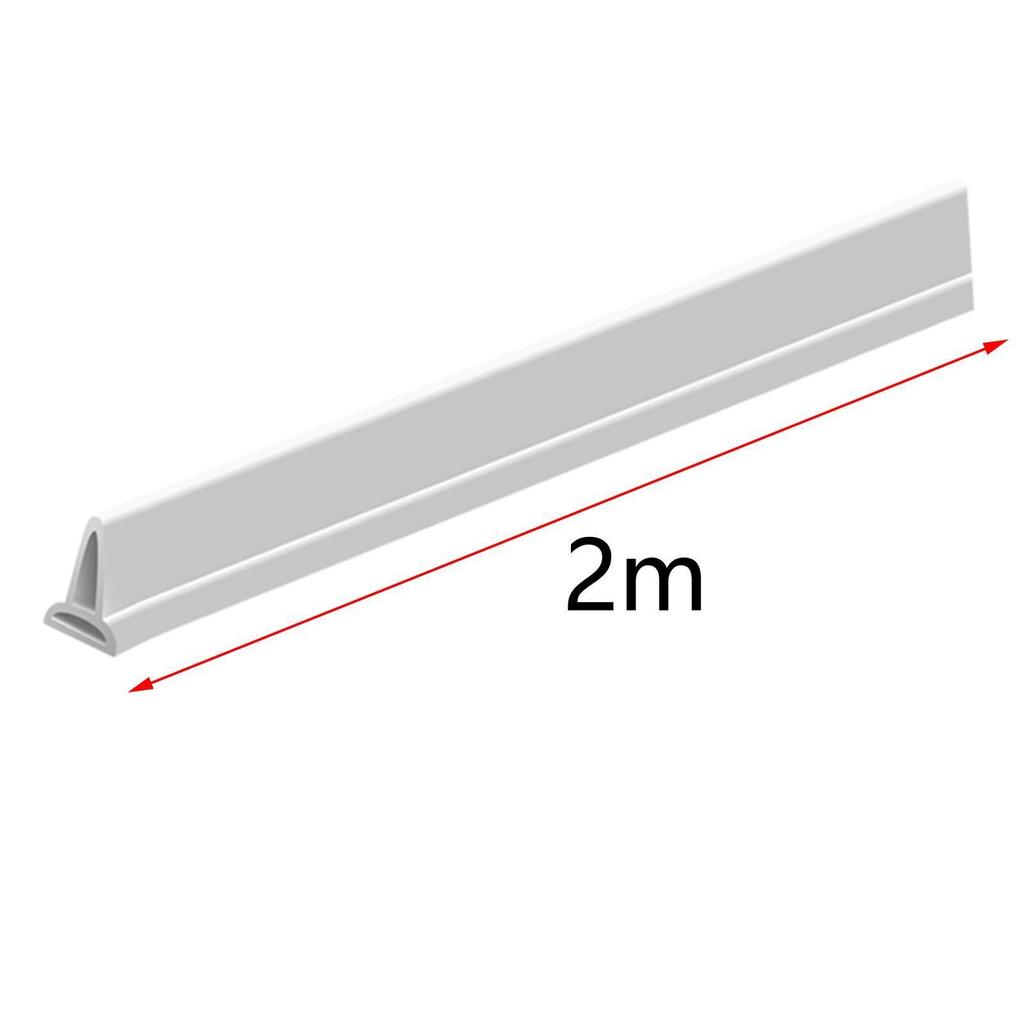 Shower or Sink Threshold Collapsible Shower for Bath Silicone Barrier Water