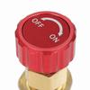 2pcs Quality Brass Material Refrigerant Charging Valve Safety Charging Valve  For Air Conditioner