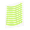 Kids Balance Bicycle Reflective Stickers Bike Wheel Adhesive Decals Tape Safety Strips Balance Bicycle Accessories