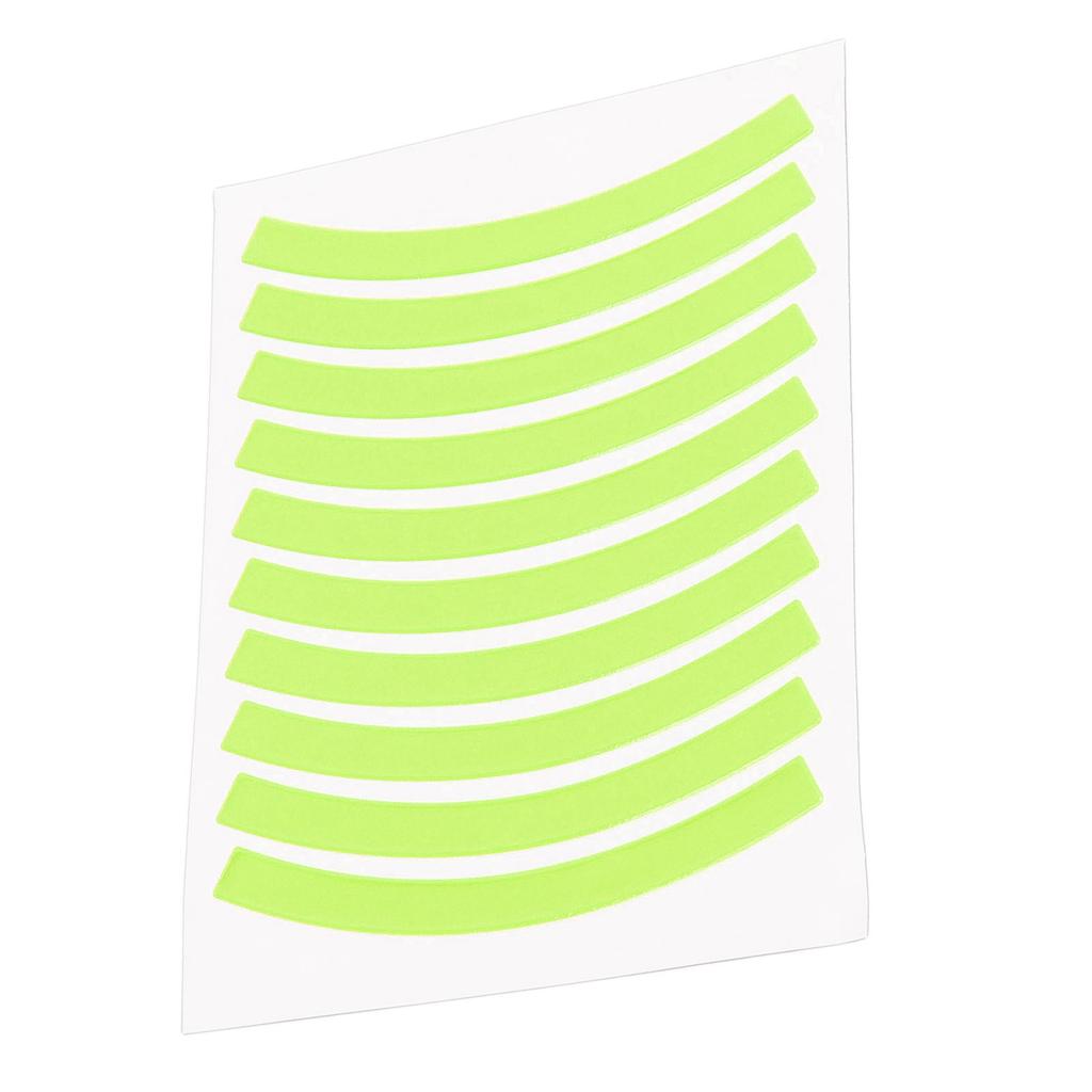 Kids Balance Bicycle Reflective Stickers Bike Wheel Adhesive Decals Tape Safety Strips Balance Bicycle Accessories