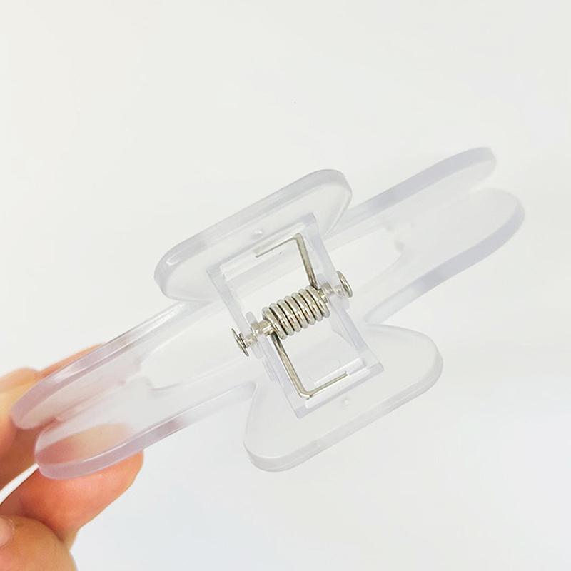 Simple Fixed Book Clips Frosted Transparent Page Holder For Reading Tool Memo Clip Kawaii Desk Accessories Practical Note Holder