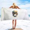 Microfiber Beach Towel Skull Beach Towel Blanket,Sand Proof Swimming Bath Pool Towel for Travel Camping Yoga Sport,Oversized