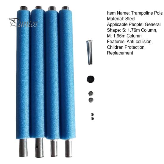 Lot De 6 Manchons En Mousse Pour Poteaux De Trampoline - Protection Imperméable - Sécurité Enfants - Couleurs Vives
