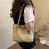Summer Ins Wind Straw Woven Largecapacity Tote Bag Women's Casual Versatile Seaside Vacation Shoulder Armpit Bag