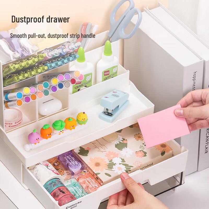 Multifunctional Drawer Desktop Storage Box & Pen Holder